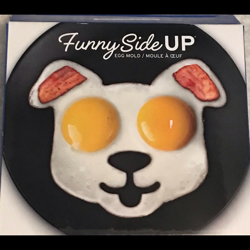 Barkfest Fred Funny Side Up Egg Mold. Puppy Dog Mold - New in Box